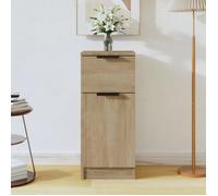 Buffet Chêne Sonoma 30X30X70 Cm Bois D'ingénierie