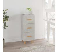 Buffet Chêne Sonoma 34,5x34x90 cm Bois d'Ingénierie Armoire Rangement vidaXL