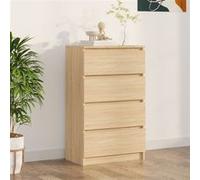 vidaXL Buffet Chêne Sonoma 70 x 40 x 97 cm Aggloméré