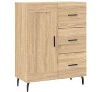 Buffet chêne sonoma 69,5x34x90 cm bois d'ingénierie Marron G