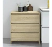 Buffet Chêne sonoma 70x41x75 cm Bois d ingénierie Ch G