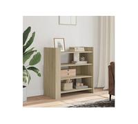 Buffet chêne sonoma 73,5x35x75 cm bois d'ingénierie, armoire, armoire latérale, armoire de rangement, armoire, 848390