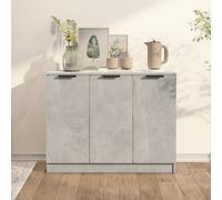 Buffet Chêne Sonoma 90,5x30x70 cm Bois d'Ingénierie Rangement Salon vidaXL