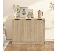 Buffet Chêne Sonoma 90,5x30x70 cm Matériau dérivé du bois