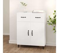 Buffet Chêne Sonoma Bois d'Ingénierie 69,5x34x90 cm Rangement Salon vidaXL