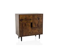 LYKKJA - Commode Chêne fumé