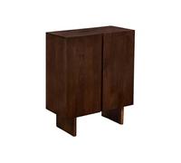 Buffet 2 Portes en Bois "Nyero" 80cm Marron