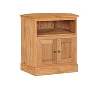 vidaXL Buffet d'angle 60x45x60 cm Bois de teck massif Marron