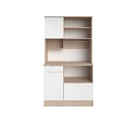 Buffet de cuisine BECOOL 100 2 185 7 45 3 cm Chene