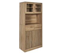 Buffet de Cuisine Design "Klaus" 172cm Marron