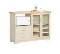 SoBuy FSB81-MI Buffet Buffet armoire de cuisine commode armoire couloir micro-ondes