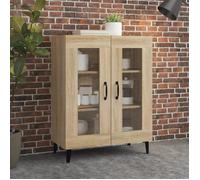 Buffet De Cuisine Moderne - Buffet chêne sonoma 69,5x34x90 cm bois d'ingénierie 24,7Kg, FR2023