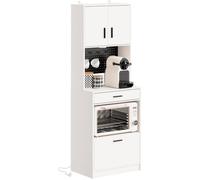 Buffet de cuisine multifonction - SoBuy - Meuble étroit avec 2 tiroirs - Dimensions 60×40×170 cm