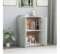 Buffet de Rangement CLARENCE® - Montage simple - Buffet bahut/Armoire de Cuisine - blanc 60x30x75 cm - bois d'ingénierie B714466