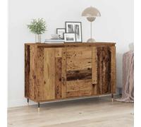 Buffet de Rangement Moderne en Bois d'Ingénierie avec Design Épuré et Finition Mate - Meuble de Salon Élégant avec Tiroirs et Portes pour Organisation Optimale