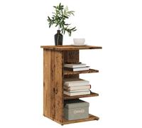 Buffet de Salon en Bois d'Ingénierie Vieux Bois 35x35x55 cm, Meuble de Rangement Élégant pour Séjour, Salle à Manger ou Entrée, Design Rustique Moderne avec 2 Portes et 2 Tiroirs