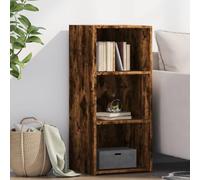 Buffet de Salon en Chêne Fumé Moderne, Meuble de Rangement Élégant pour Séjour et Salle à Manger, 40x41x93 cm en Bois d'Ingénierie Stable, Design Contemporain avec Portes et Tiroirs