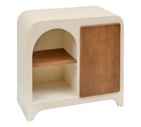 Buffet Design 1 Porte "Sienna" 91cm Beige