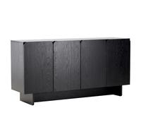 Buffet Design 4 Portes "Tyreso" 160cm Noir