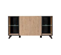 Buffet design NIELSEN - 160 cm avec éclairage LED intégré