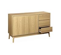 Buffet effet bois 2 portes 120cm Dune