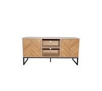 Buffet effet chevron 2 portes et 2 niches CHEVRON