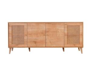 Buffet en aggloméré 4 portes hazeran Beige