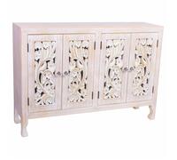 Buffet en bois à 4 portes 100,5x26x70h cm