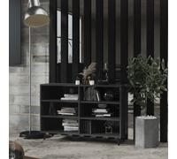 Buffet en bois aggloméré Multi Couleurs Commode bibliothèque Buffet vidaXL