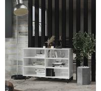 Buffet en bois aggloméré Multi Couleurs Commode bibliothèque Buffet vidaXL