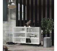 Buffet en bois aggloméré Multi Couleurs Commode bibliothèque Buffet vidaXL