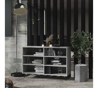 Buffet en bois aggloméré Multi Couleurs Commode bibliothèque Buffet vidaXL