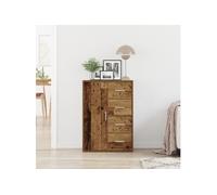 Buffet en bois ancien 60x31x84 cm en bois aggloméré