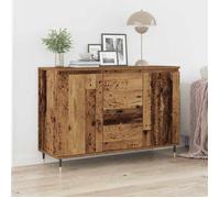 Buffet en bois champêtre - vidaXL - 120 cm - 2 portes - 1 tiroir - Finition usée