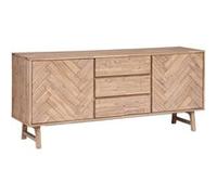 Buffet 2 Portes & 3 Tiroirs "Aeris" 180cm Beige