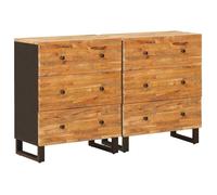 vidaXL Buffet Bois de mangue massif Marron