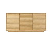 Buffet en bois manguier massif 3 portes l160 cm matcha
