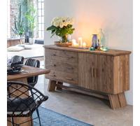Buffet en bois recyclé 2 portes blaise
