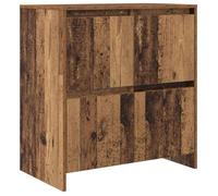 Vidaxl Buffet Avec Porte Bois Ancien 70 X 41 X 75 Cm Bois D'ingénierie