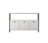 Buffet en bois "Solace" - 120 x 30 x 77 cm - Blanc