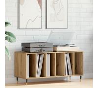 Buffet En Bois Vieilli Vidaxl 100x38x48 Cm En Bois D'ingénierie