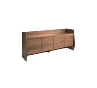 Buffet en noyer 3051C, 180 x 45 x 75 cm. -