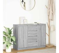 Buffet et tiroirs chêne artisanal 100,5x35x76cm bois ingénierie vidaXL