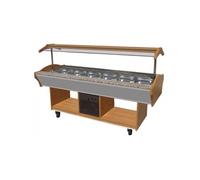 Buffet Froid Professionnel de 3 à 6 Bacs GN 1/1