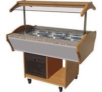 Buffet Froid Professionnel de 3 à 6 Bacs GN 1/1 Combisteel NC G
