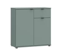 Buffet GANYMEDE FORTE sauge 2 portes battantes 1 tiroir 80,1 cm