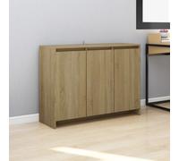 vidaXL Buffet Chêne sonoma 102x33x75 cm Aggloméré