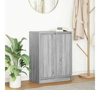 Buffet gris béton 57x34x76 cm bois d'ingénierie meuble de rangement vidaXL