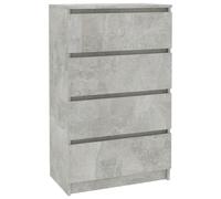 Buffet Gris béton 60x35x98,5 cm Aggloméré - VidaXL
