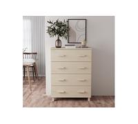 Buffet HAMAR Marron miel 79x40x103,5 cm Bois massif de pin340424